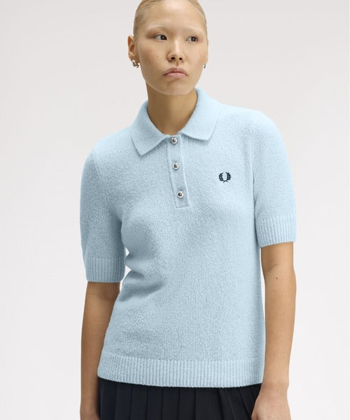 Fred Perry Textured Knitted Shirt Women K1113/R30