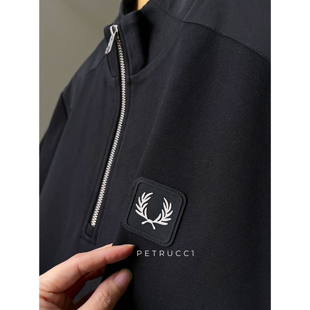 Fred Perry Half Zip Badge Track Jacket SM1163/102