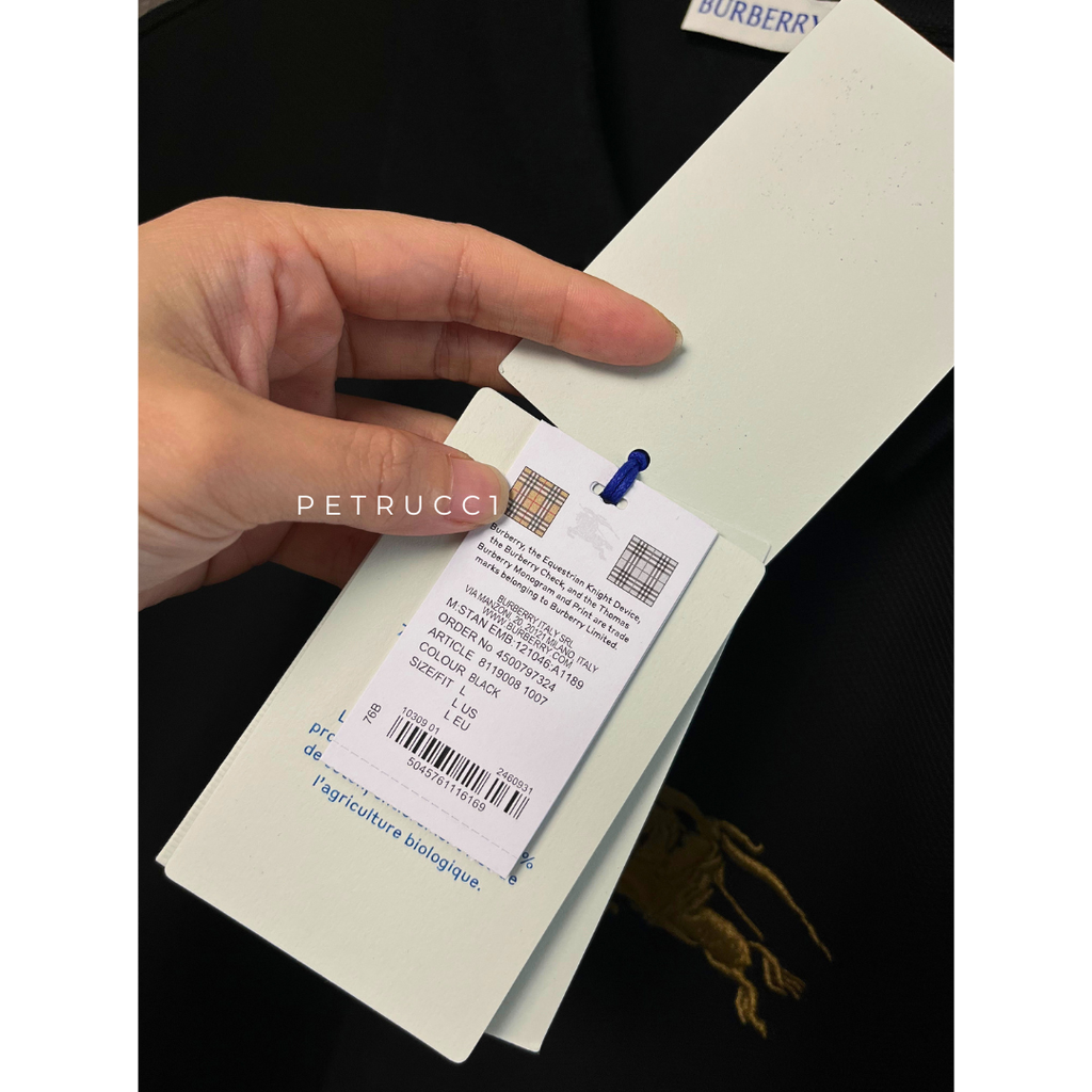 Burberry Knight Cotton Polo Shirt 8119008