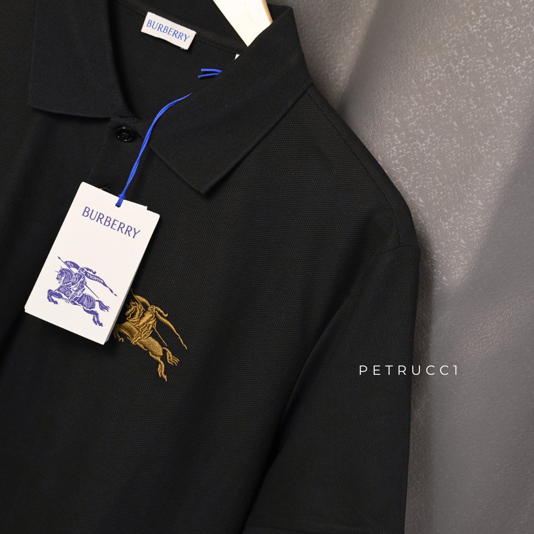 Burberry Knight Cotton Polo Shirt 8119008