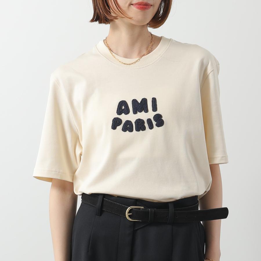 AMI Paris Patch T Shirt UTS075