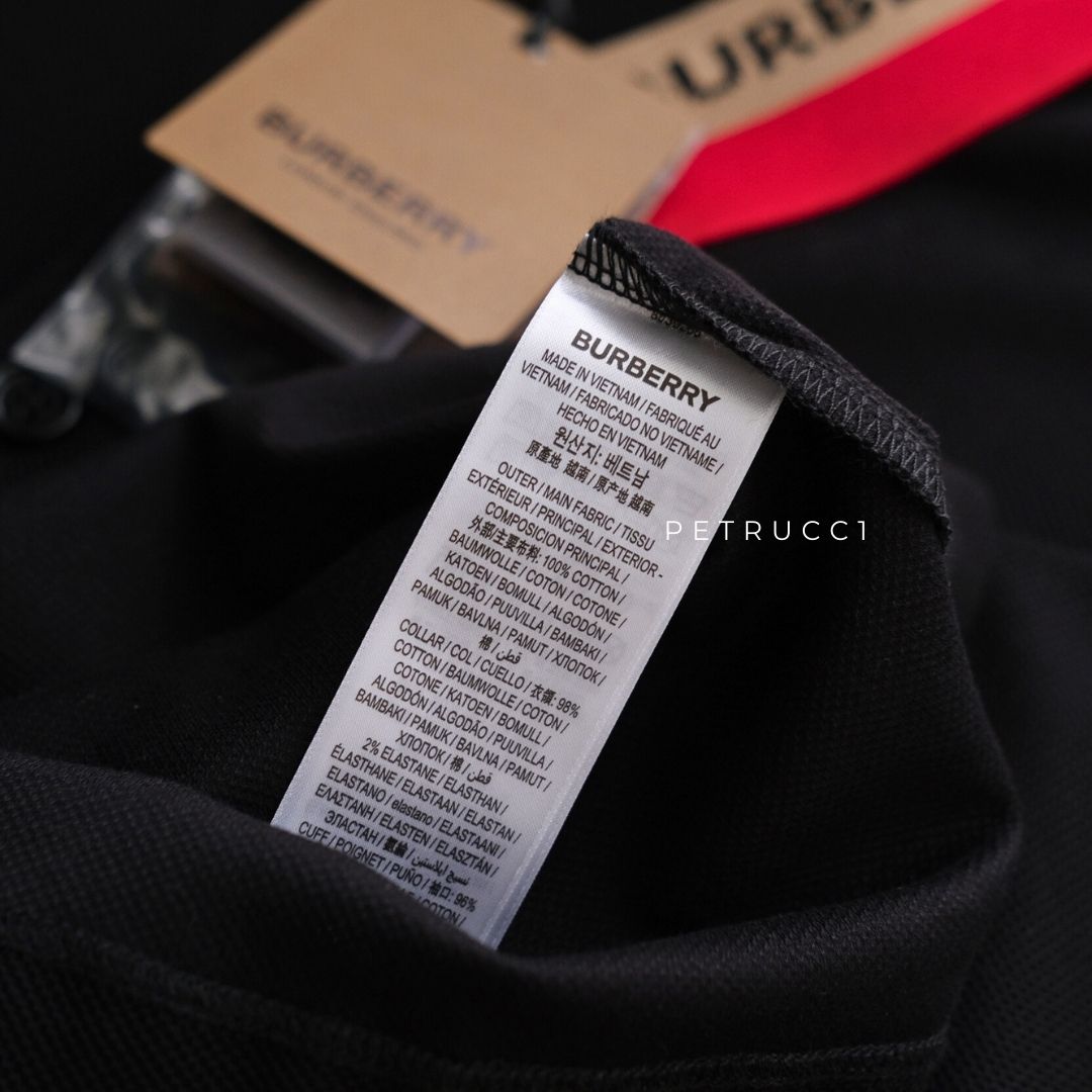 BURBERRY Edney Contrasting Collar Polo Shirt 8039265