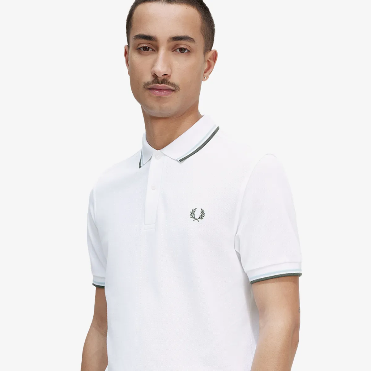 FRED PERRY Kaos Polo M3600 Shirt Cowo Pria Kerah M3600/T42