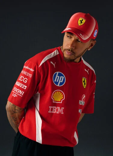 FERRARI F1 Hamilton Replica 2026 Puma Trucker Cap for Scuderia Ferrari