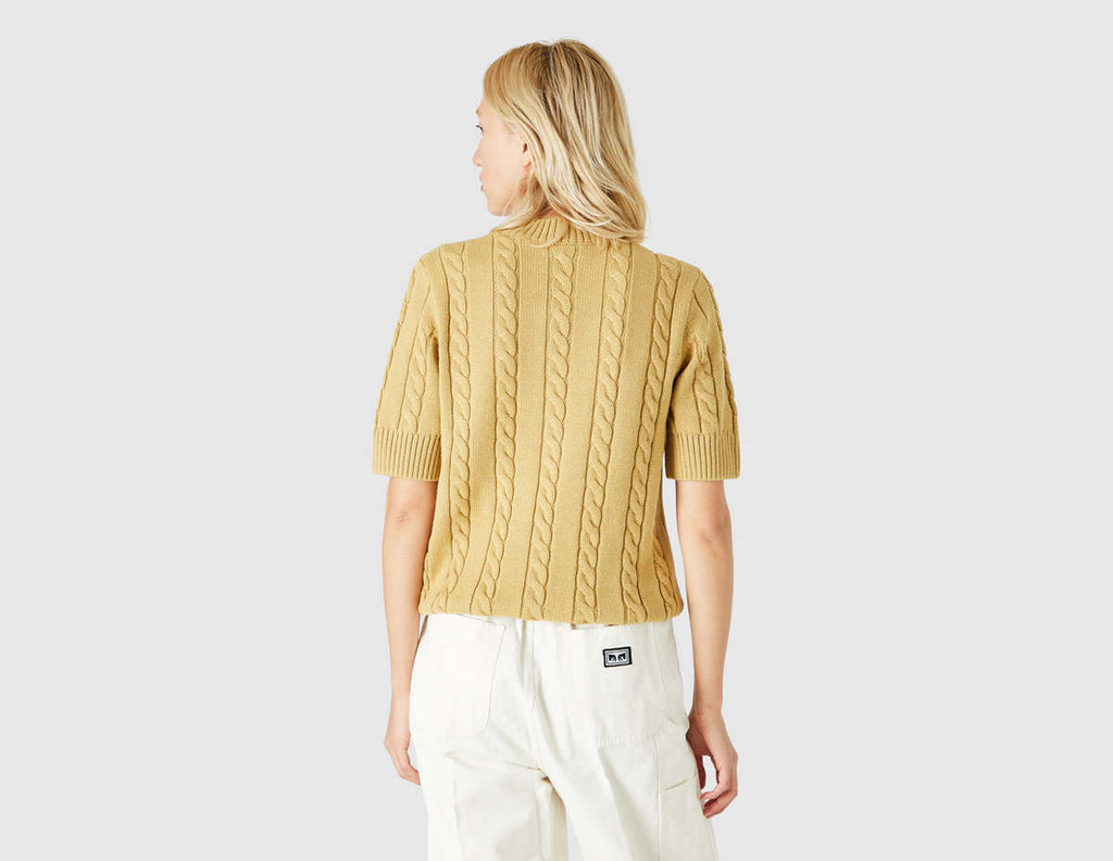 Fred Perry Short Sleeve Cable Knit Jumper Women K3110/194