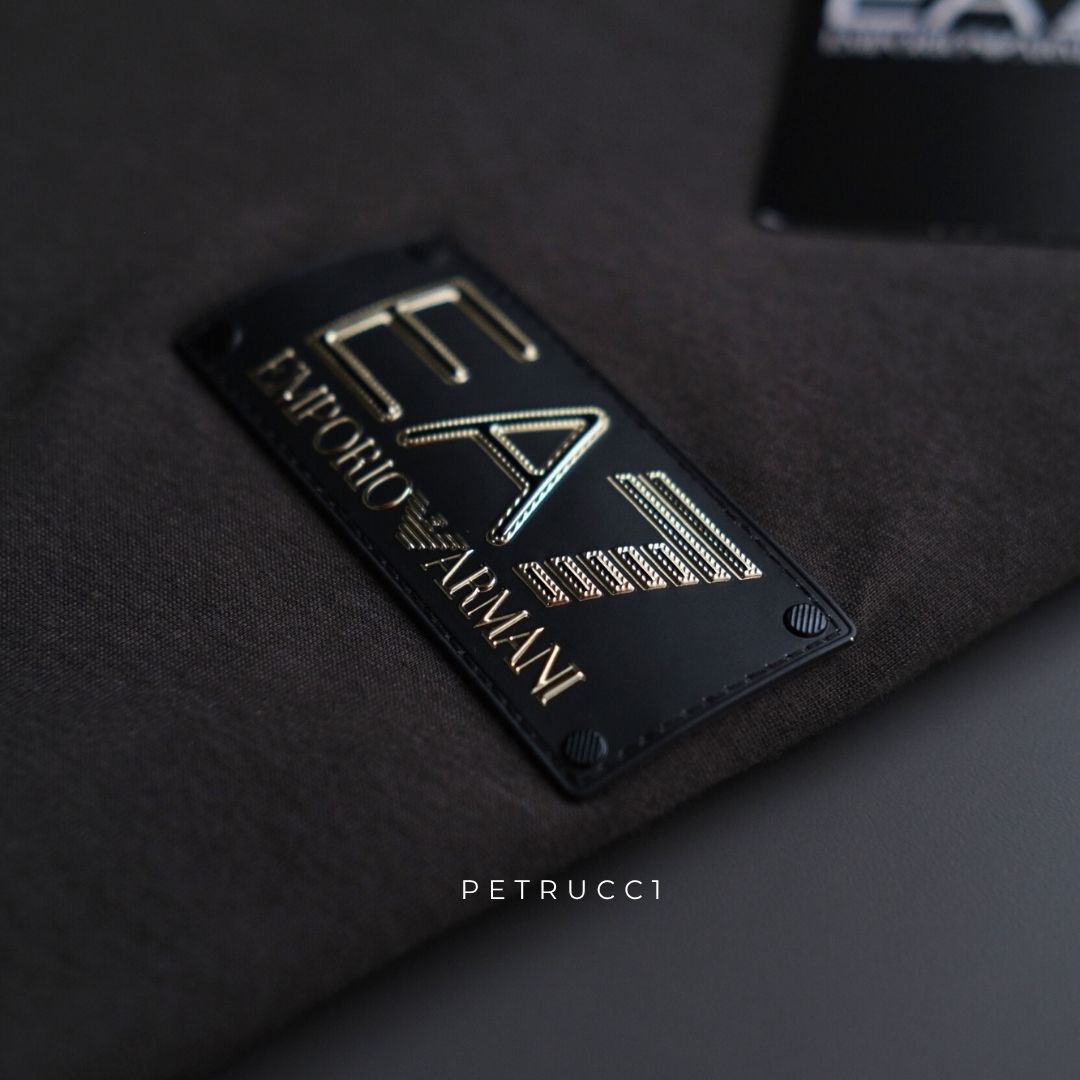 EMPORIO ARMANI EA7 Gold Label Short Sleeve T Shirt  3RPT19 PJM9Z