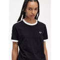 Fred Perry ringer tape T SHIRT KAOS wanita women G4620/184