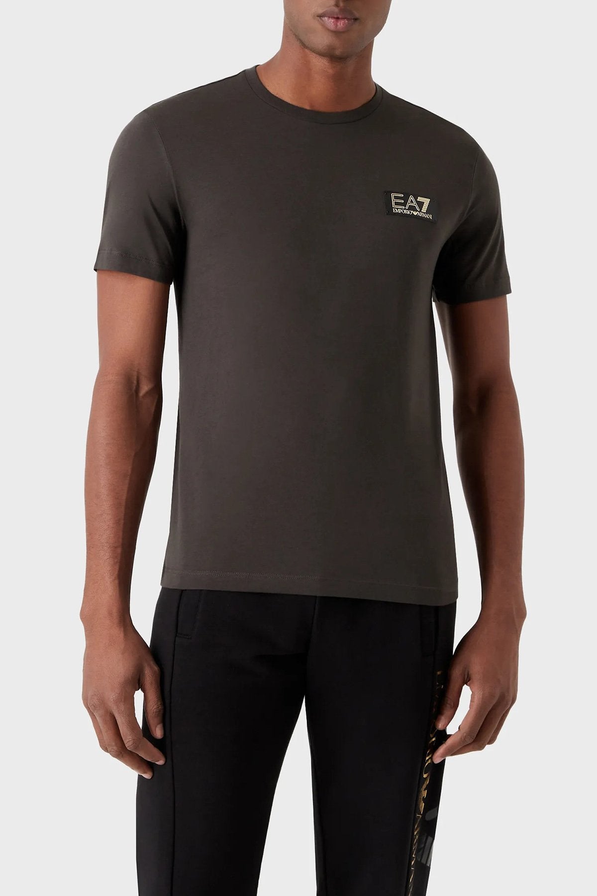 EMPORIO ARMANI EA7 Gold Label Short Sleeve T Shirt  3RPT19 PJM9Z