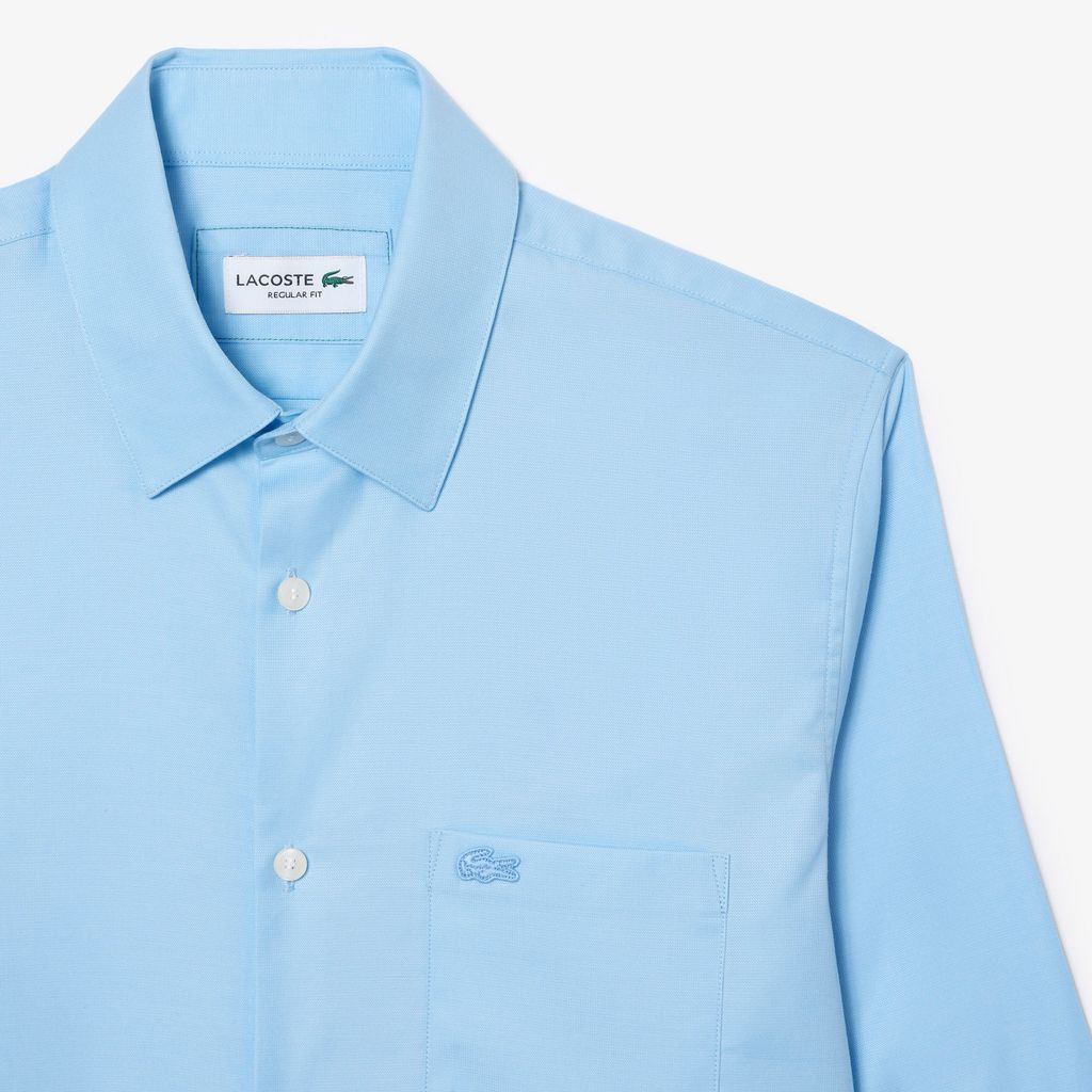 LACOSTE Regular Fit Shaped Collar Shirt CH6273