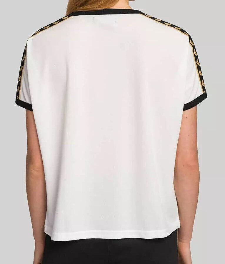 Fred Perry Womens Boxy Taped Ringer Jersey T Shirt G1100/129