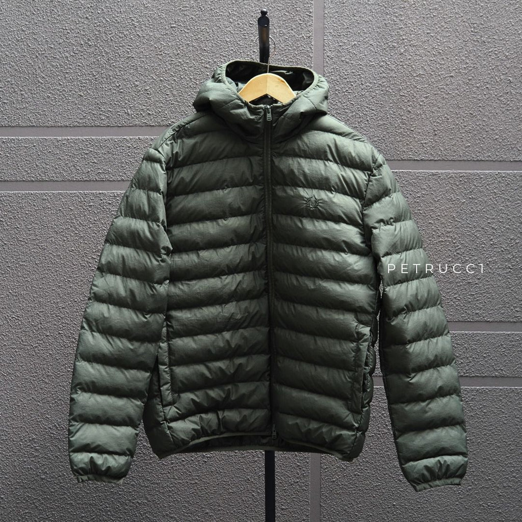 Fred Perry Hooded Insulated Jacket Puffer J8553/W19
