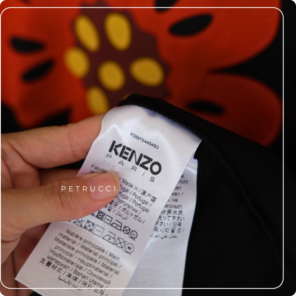 KENZO Boke Flower T Shirt  5TS4454SO