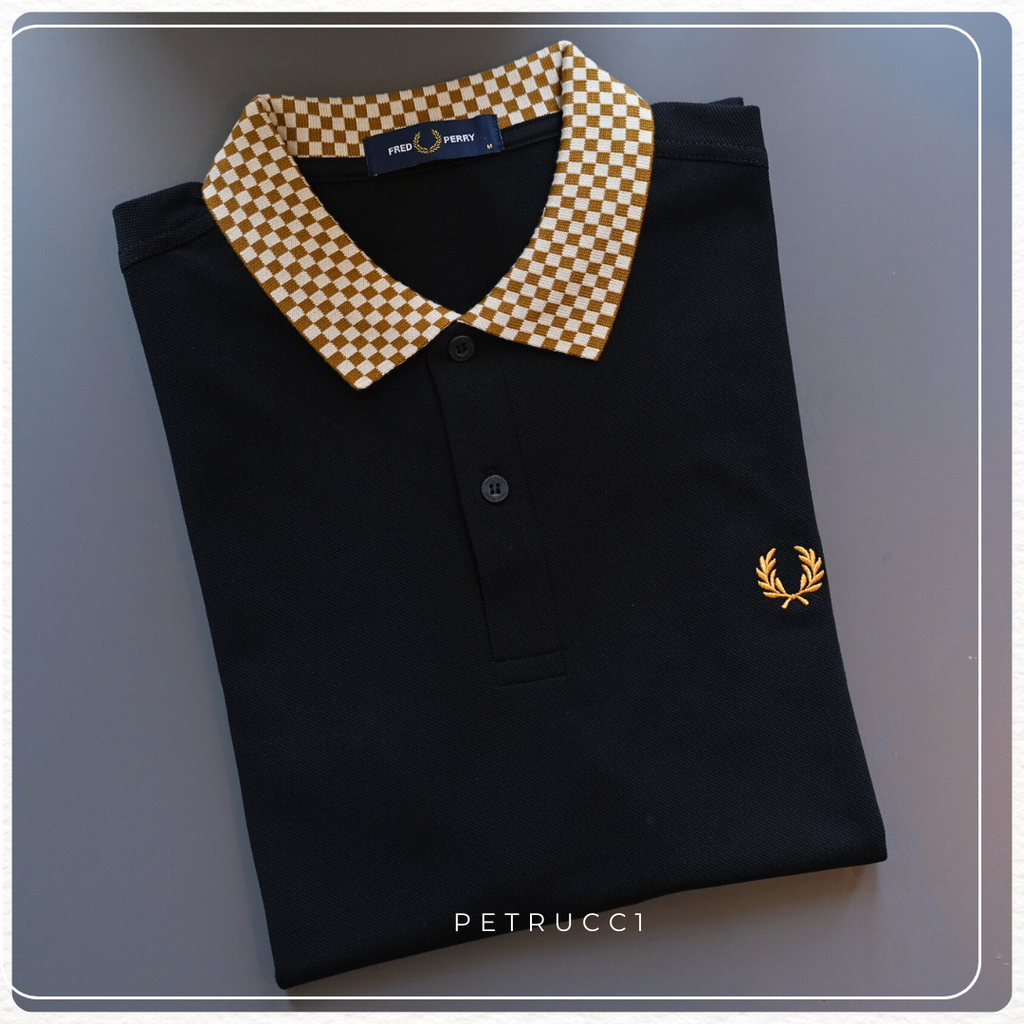 Fred Perry Checquered Collar Polo M6586/102