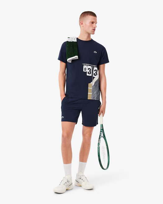 LACOSTE T Shirt Tee Kaos Pria Cowo TH4758