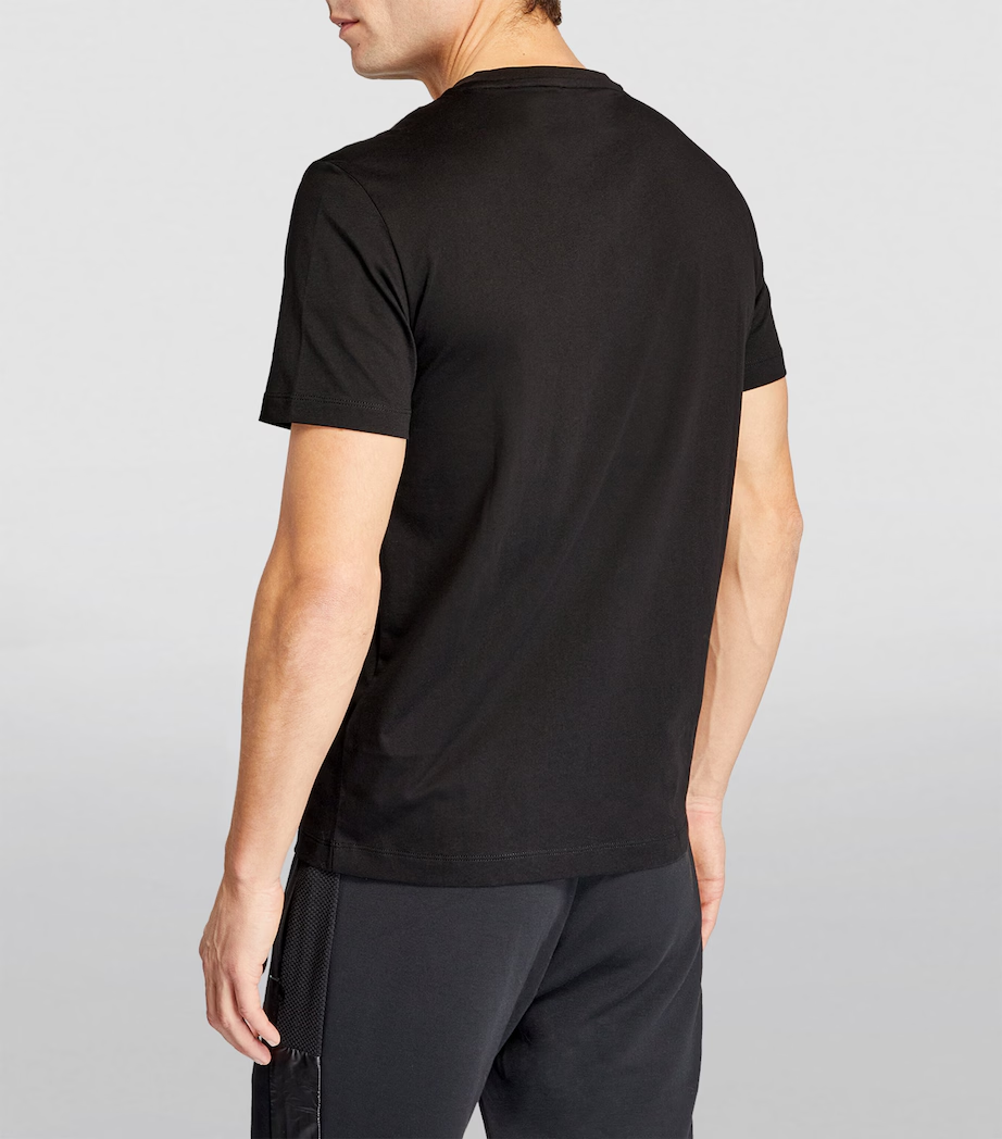 Emporio Armani EA7 T Shirt logo Tee man men kaos 3DPT07