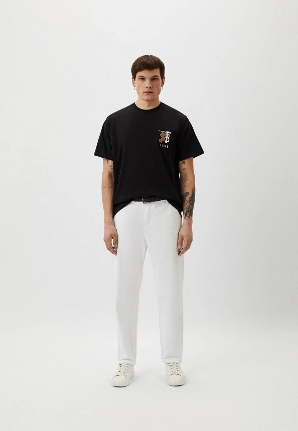 BURBERRY Hesford TB Monogram Embroidery T shirt 8023785