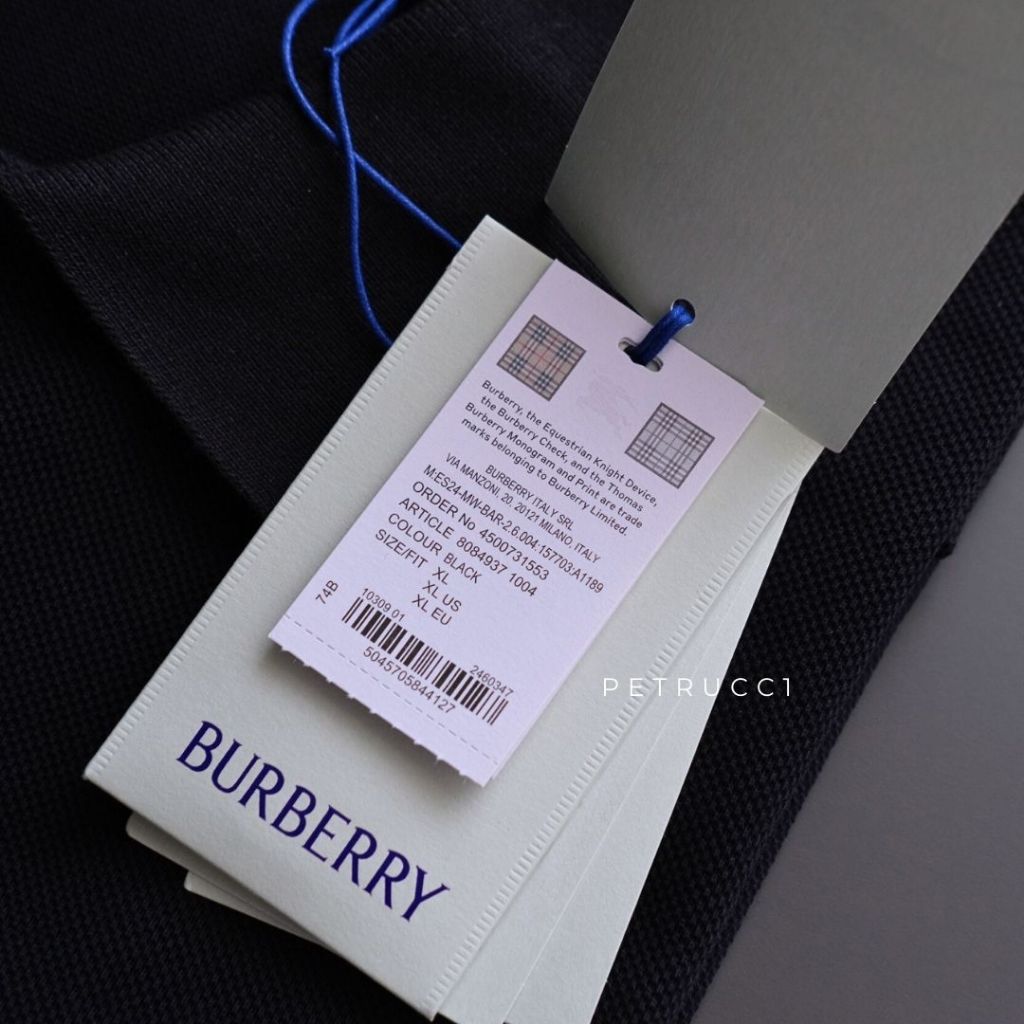 Burberry Kaos Polo SHIRT Man Kerah Pria Cowo 80849371