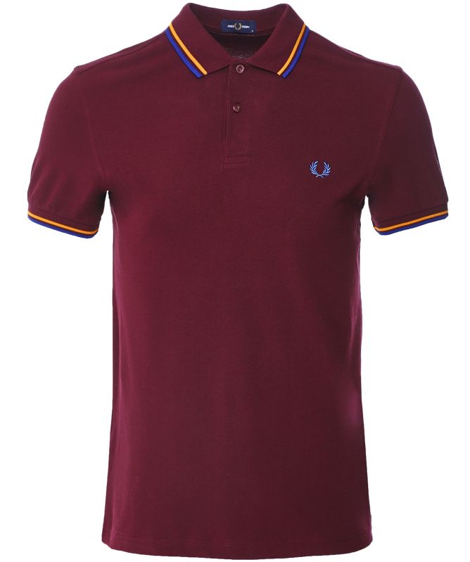 Fred Perry Polo Shirt Collar Cowo Original Kerah M3600/L37