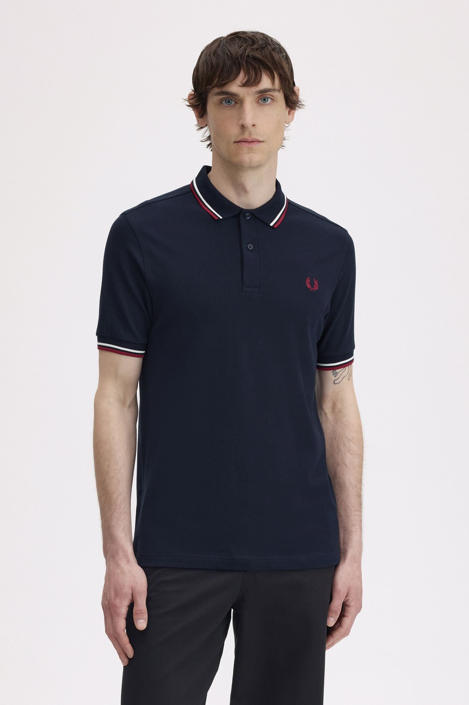 Fred Perry The Twin Tipped Polo Shirt M3600/T55