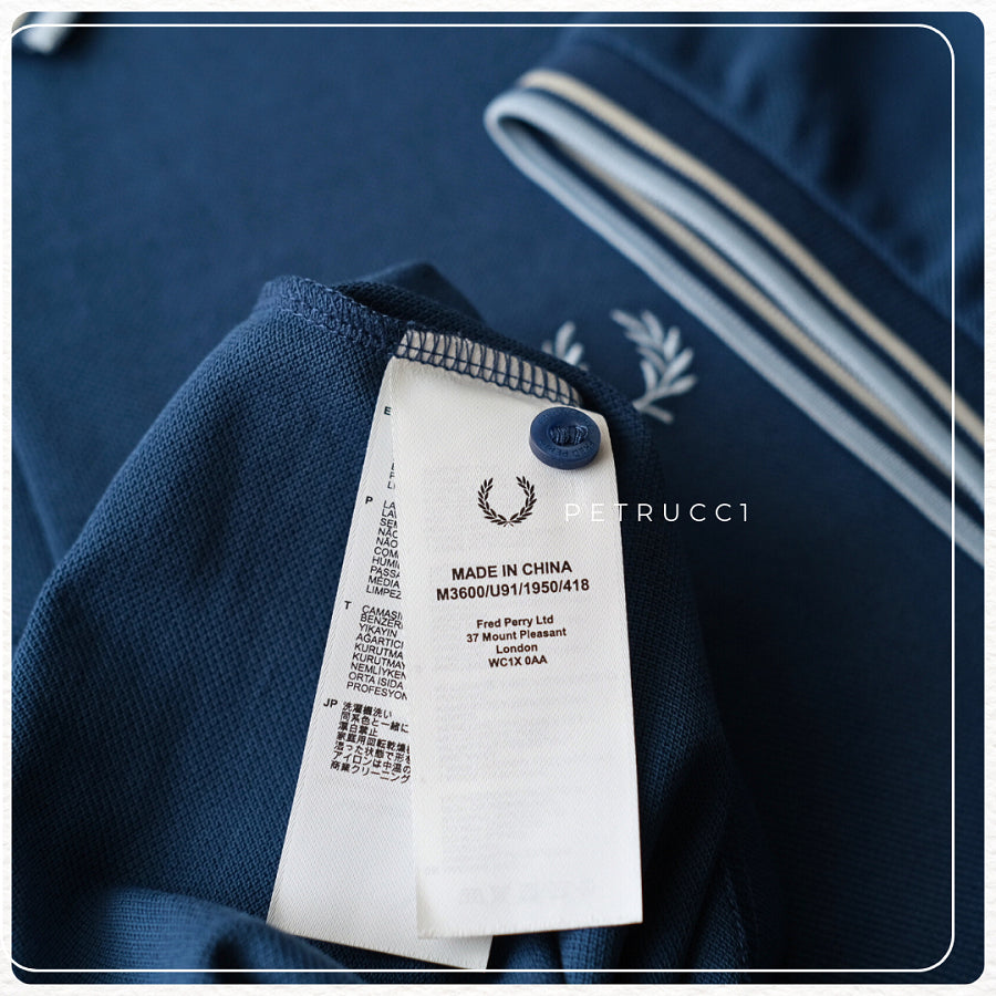 Fred Perry The Twin Tipped Polo Shirt M3600/U91