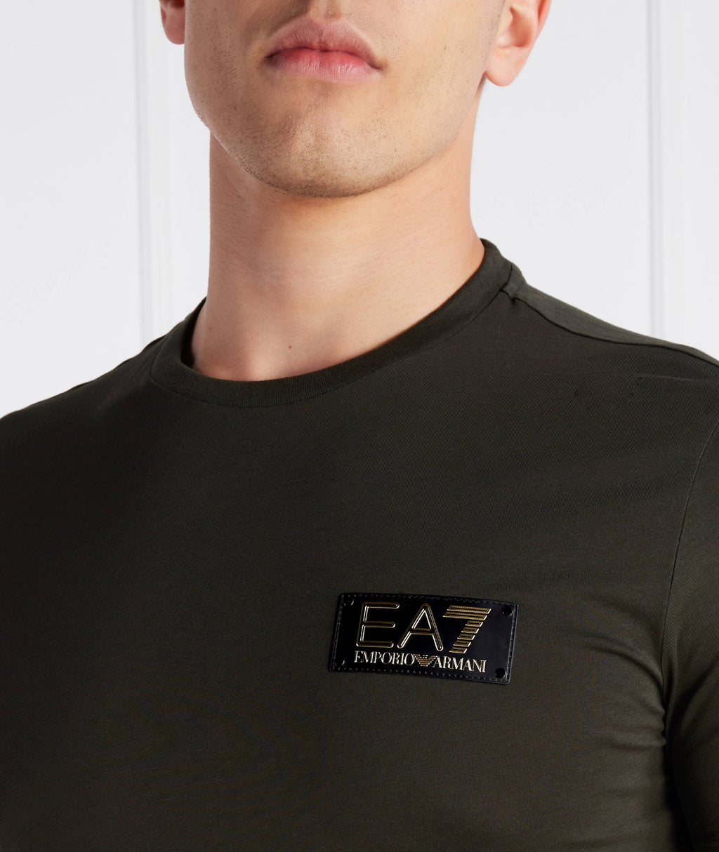 EMPORIO ARMANI EA7 Gold Label Short Sleeve T Shirt  3RPT19 PJM9Z