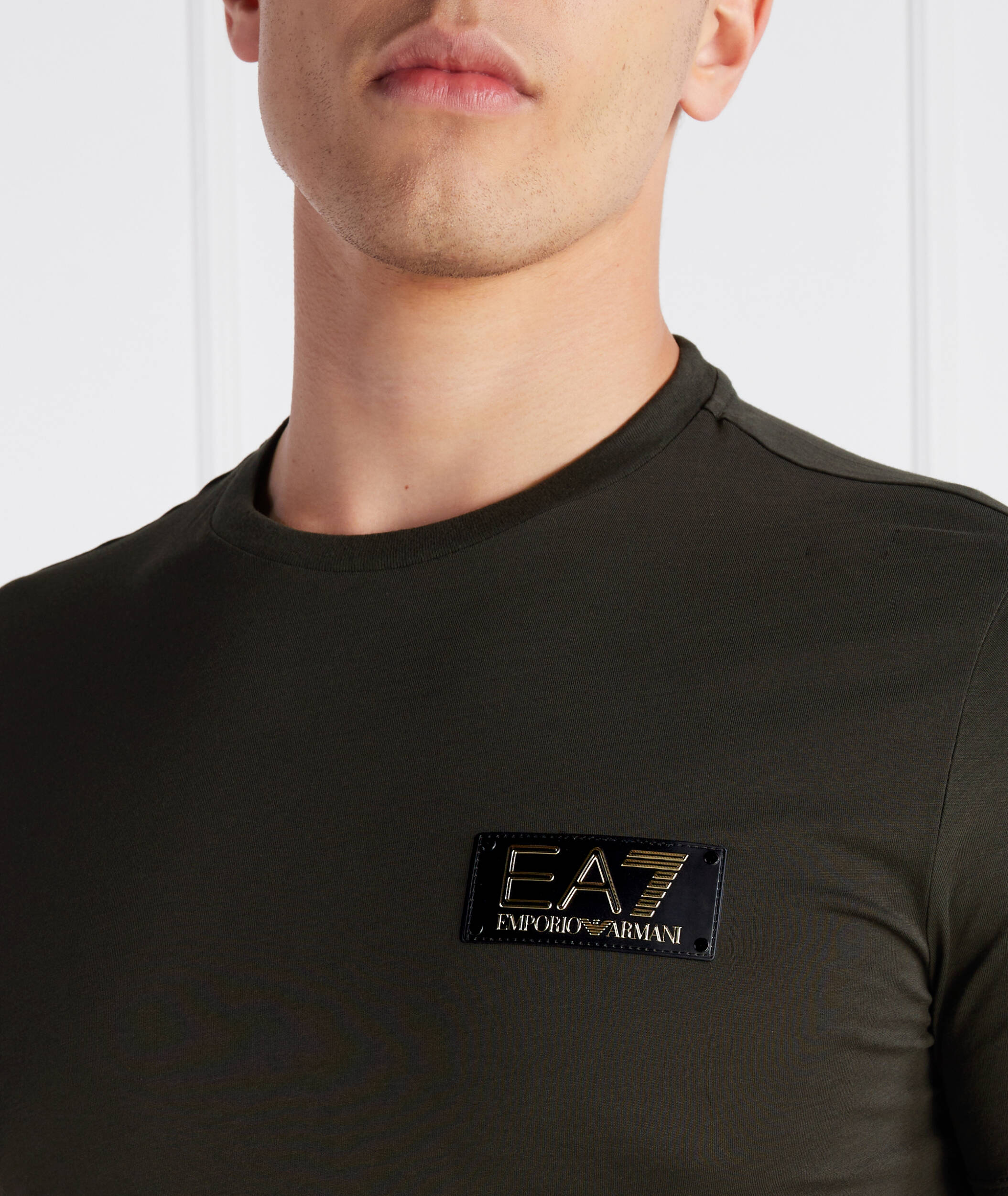 EMPORIO ARMANI EA7 Gold Label Short Sleeve T Shirt  3RPT19 PJM9Z