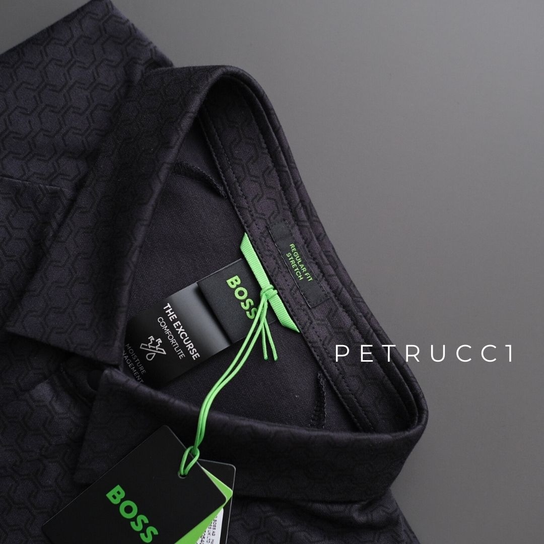 BOSS Knitted Cotton Piqué Shirt 50540196