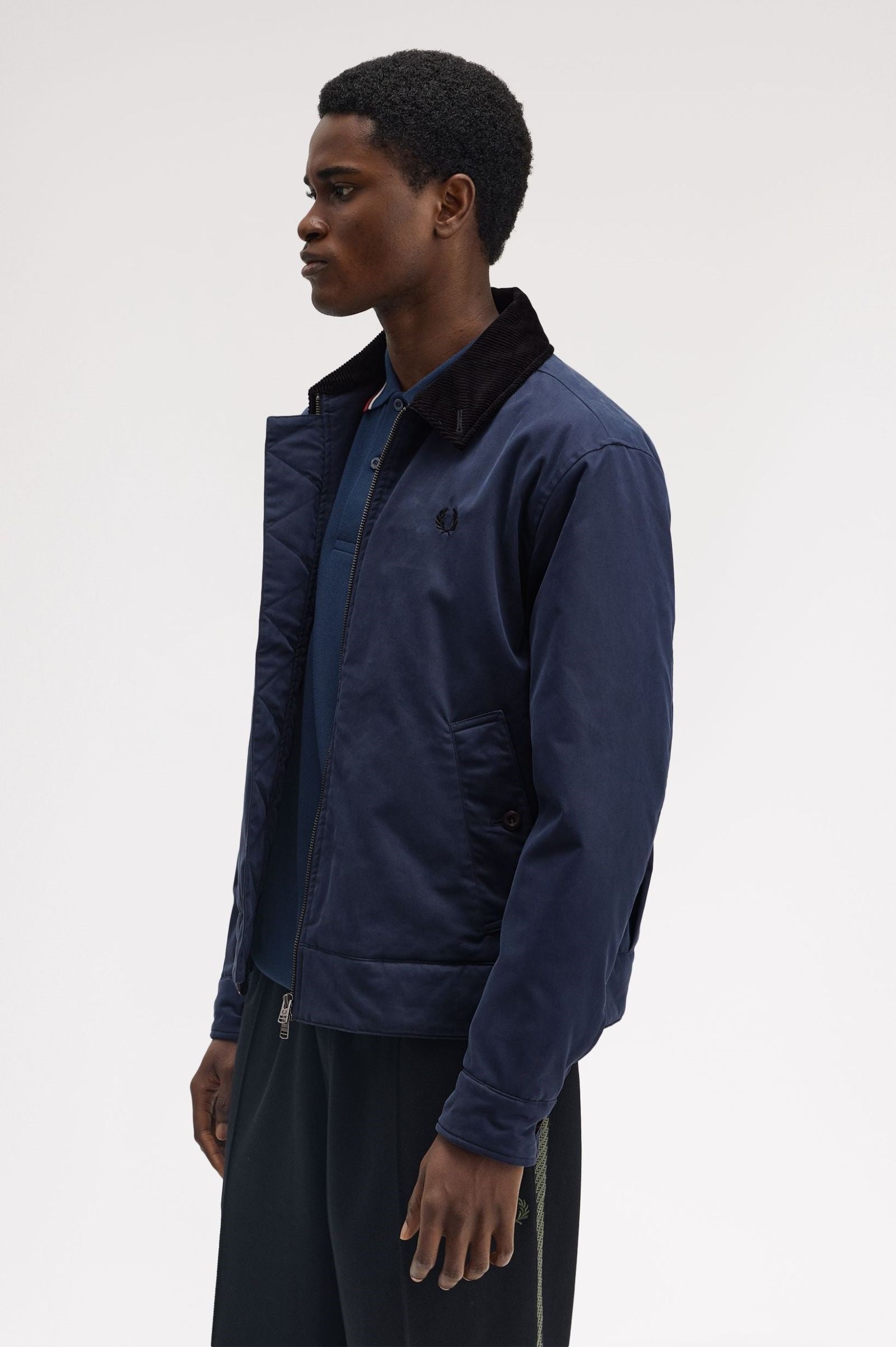 Fred Perry Cotton Caban Jacket Puffer J8535/738