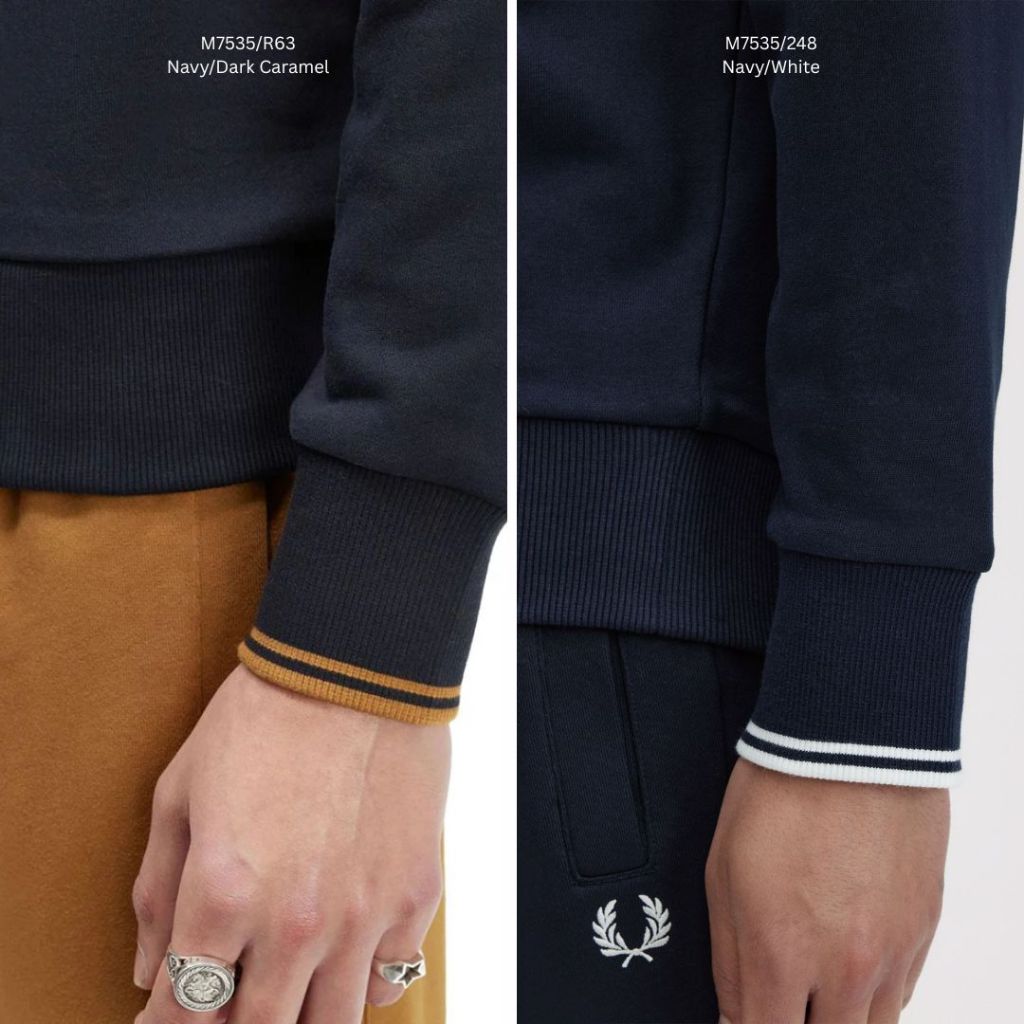 Fred Perry Crew Neck Sweatshirt Sweater M7535