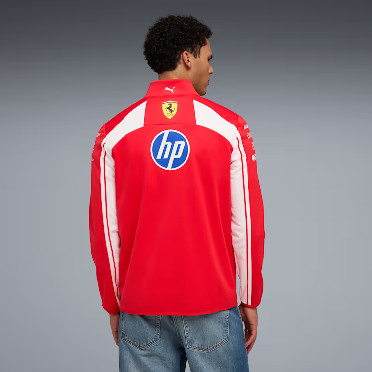 F1 FERRARI 2026 Scuderia Ferrari HP Replica Drivers Softshell Jacket Men