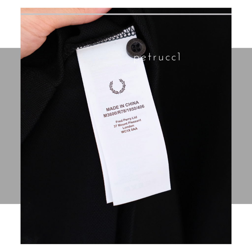 Fred Perry The Twin Tipped Polo Shirt M3600/R78