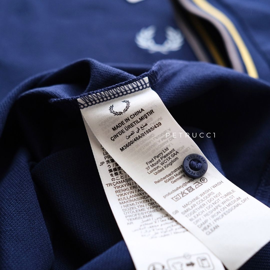 Fred Perry The Twin Tipped Polo Shirt M3600/48A