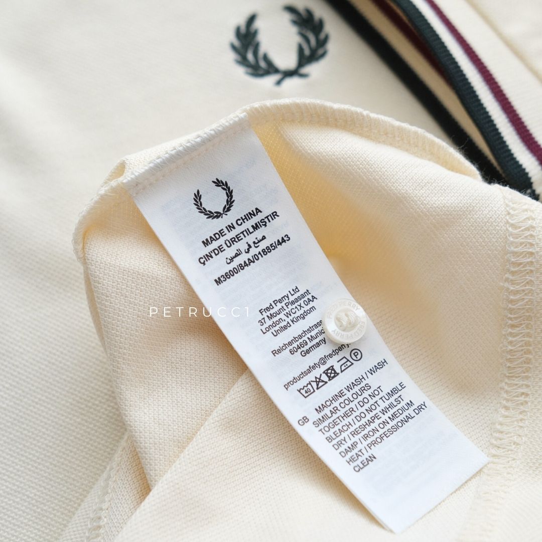 Fred Perry The Twin Tipped Polo Shirt M3600/84A