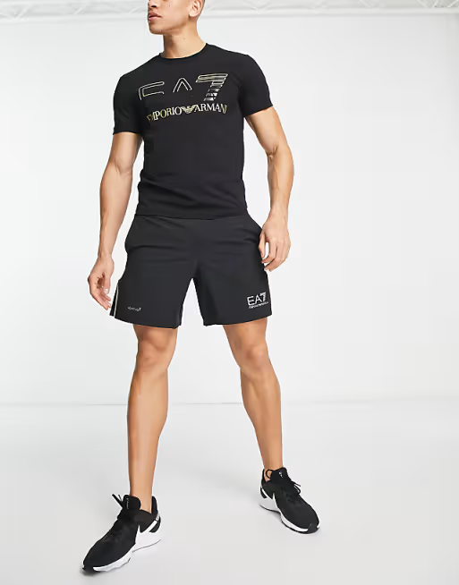 EMPORIO ARMANI EA7 Visibility Pima Cotton T-Shirt 3RPT62 PJ03Z