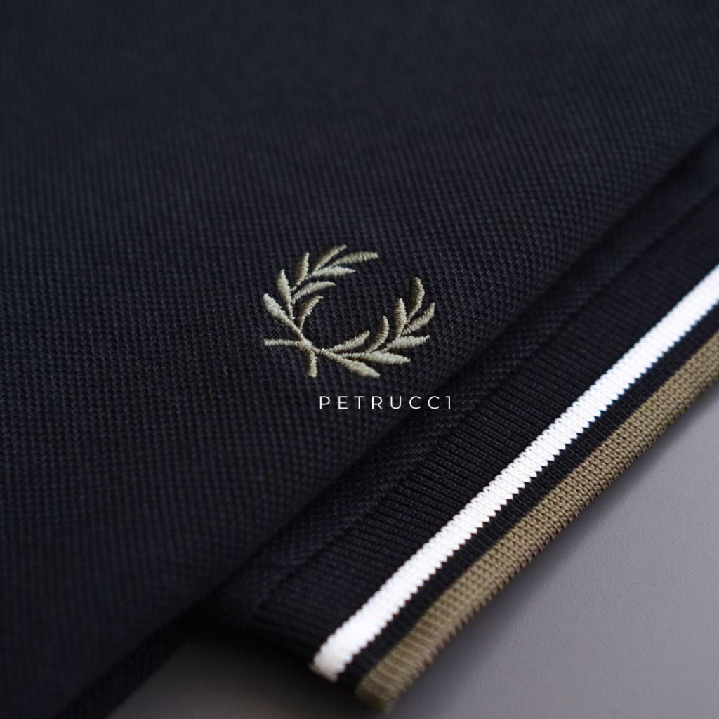 FRED PERRY Original Polo Shirt Cowo Original Kaos Pria Lengan Pendek
