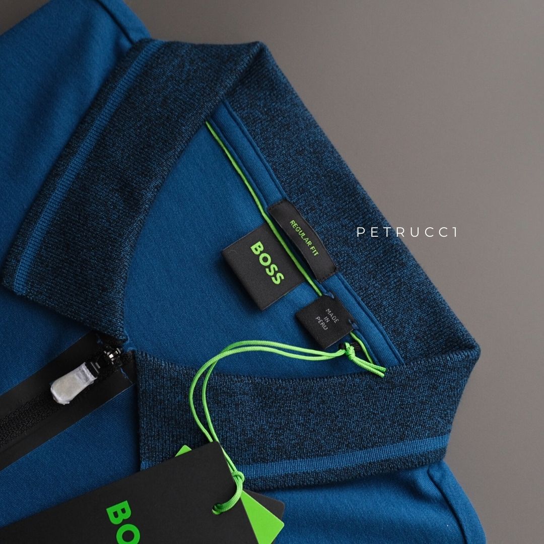 BOSS Zip Polo Shirt 50560661