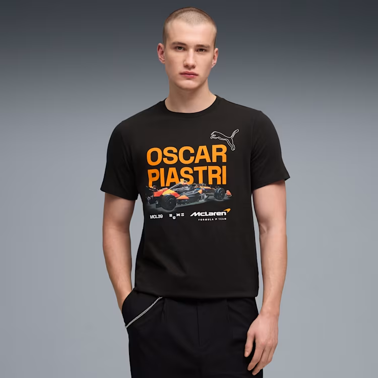 F1 MCLAREN 2026 McLAREN RACING  Men's Piastri Tee T Shirt