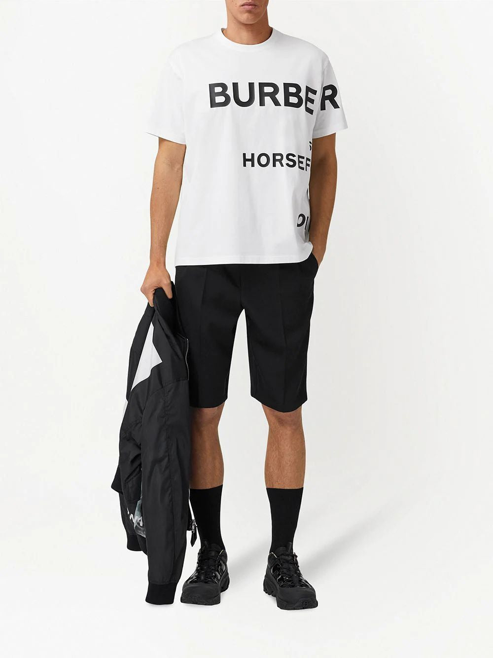 BURBERRY Horseferry Print Oversized T-shirt 8040691