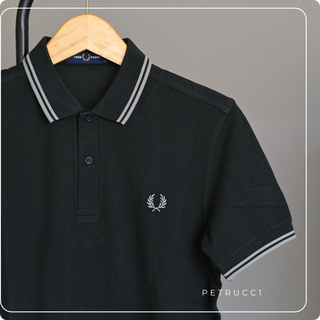 Fred Perry Cowo Kaos Cotton Pique Polo Shirt Original Pria M3600/T51