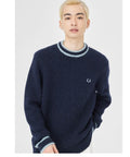 Fred Perry Alpaca Blend Crew Neck Jumper Sweater K4563/608