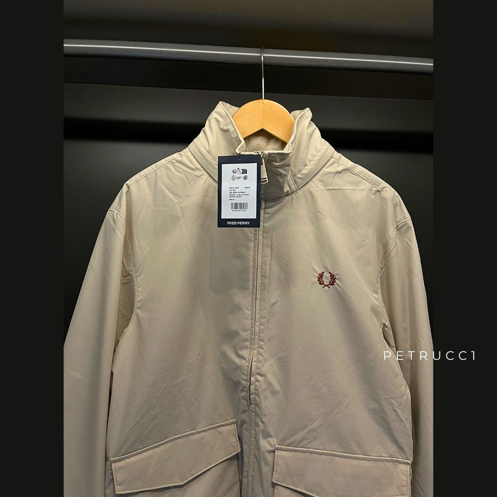 Fred Perry Patch Pocket Zip Through Jacket Parka J8548/691