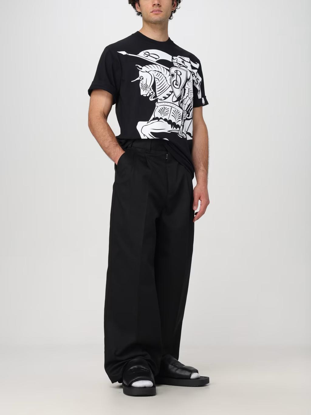 BURBERRY EKD Cotton T shirt 8095058