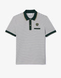 LACOSTE Striped Cotton Piqué Heritage Badge Polo  PH1221