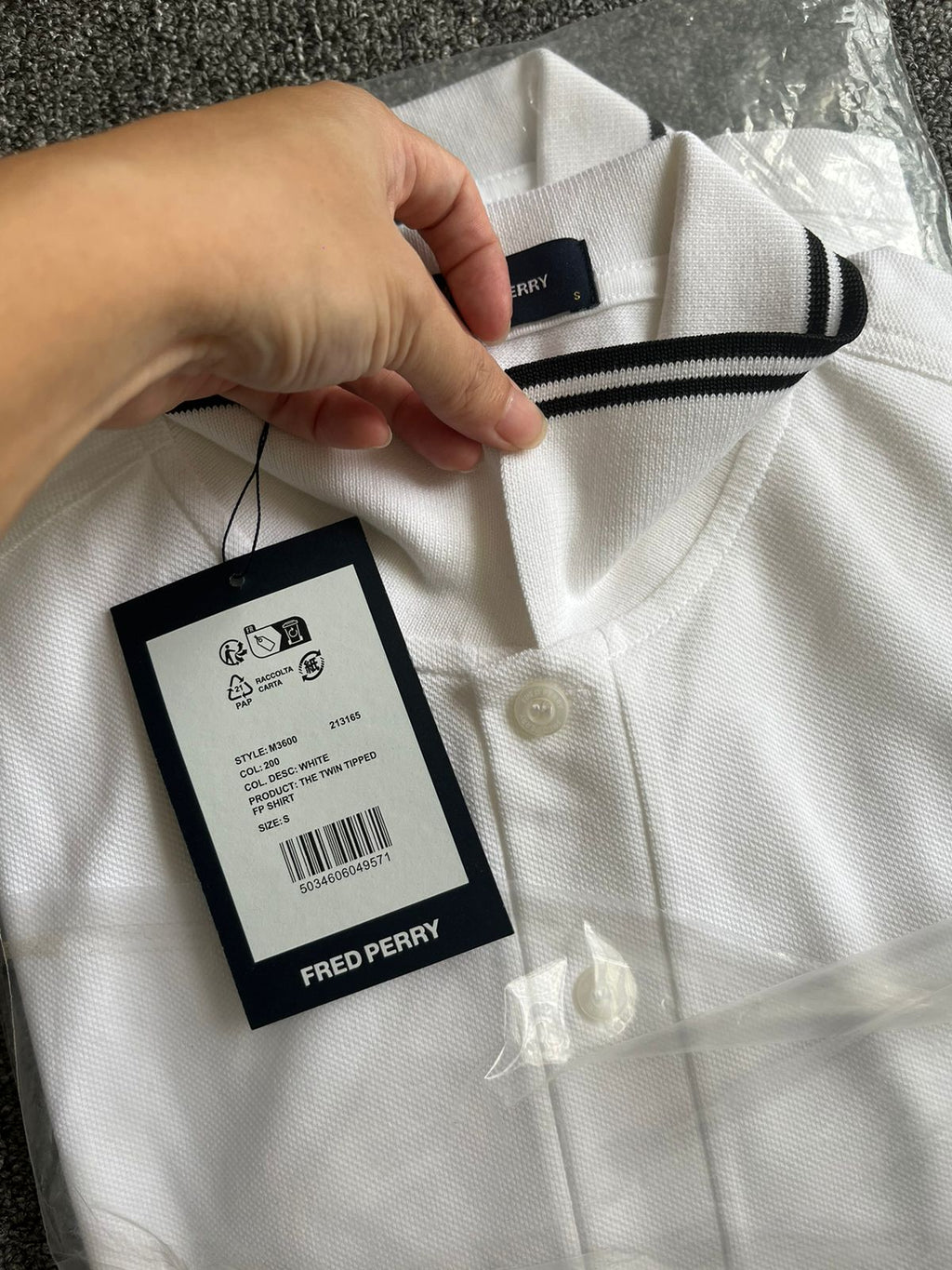 Fred Perry The Twin Tipped Polo Shirt M3600/200