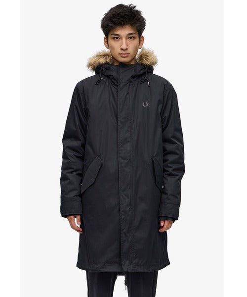 Fred Perry Womens Zip-In Liner Fishtail Parka J6104/102
