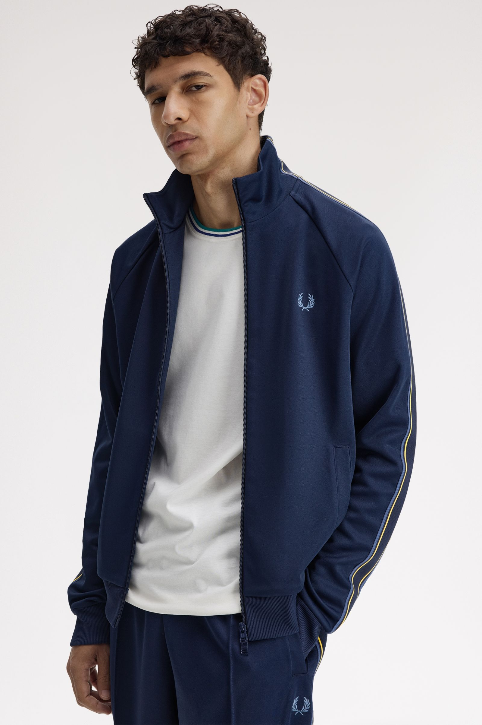 Fred Perry Tramline Tape Track Jacket J2309/X86