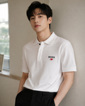 BOSS Polo Shirt Pique Cowo Pria 50463519