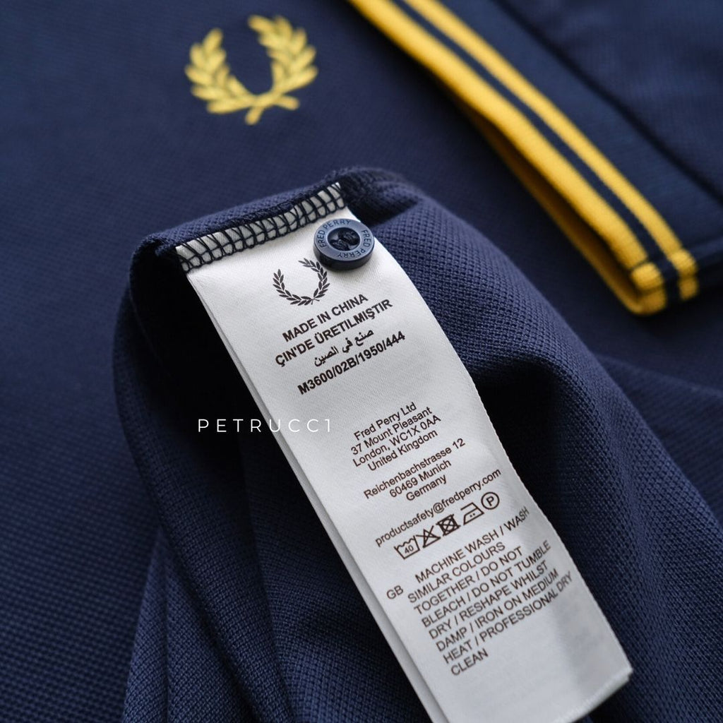 Fred Pery The Twin Tipped Polo Shirt M3600/02B