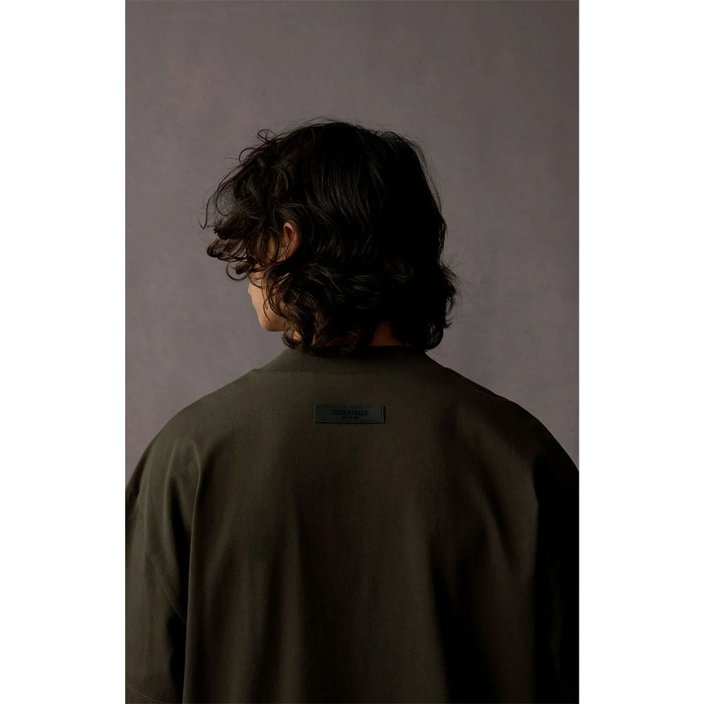 FOG FEAR OF GOD ESSENTIALS Off Black T-Shirt