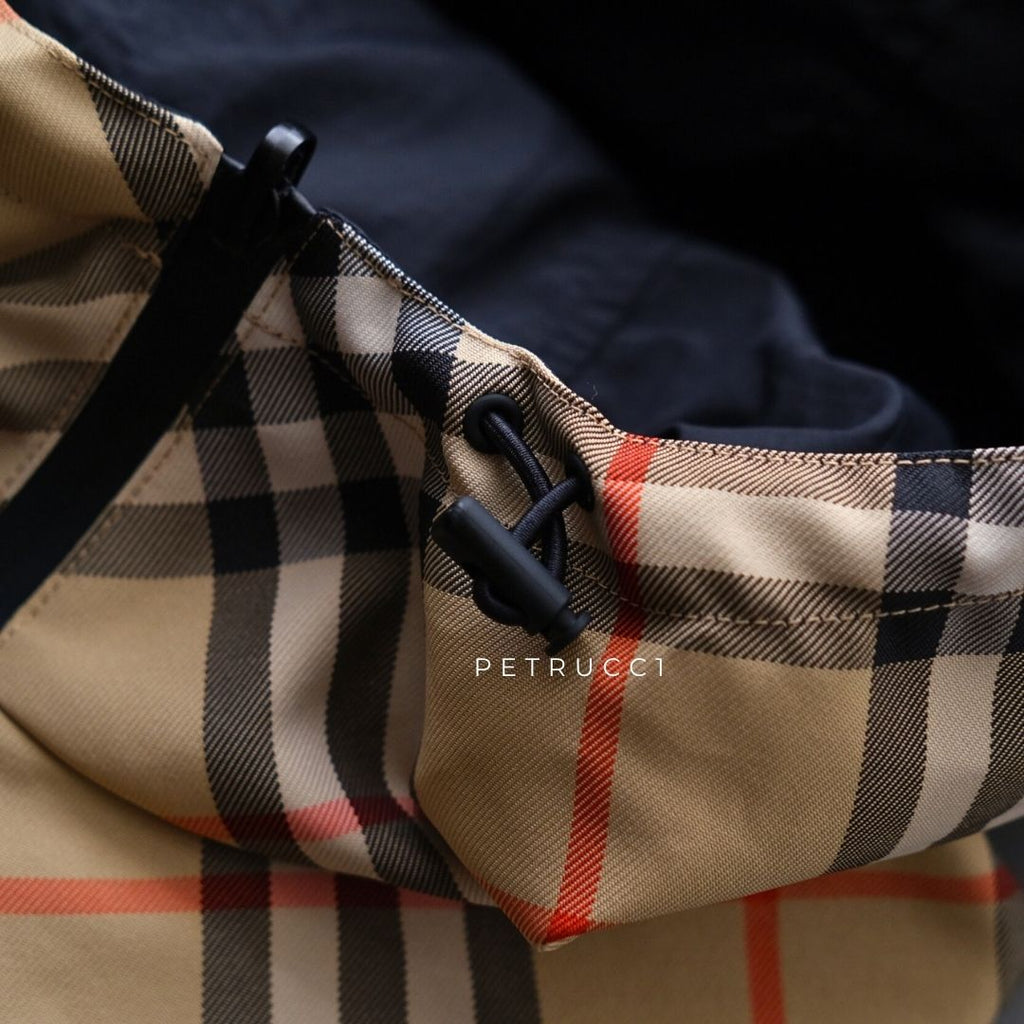 BURBERRY Reversible Check Hooded Jacket 81041021